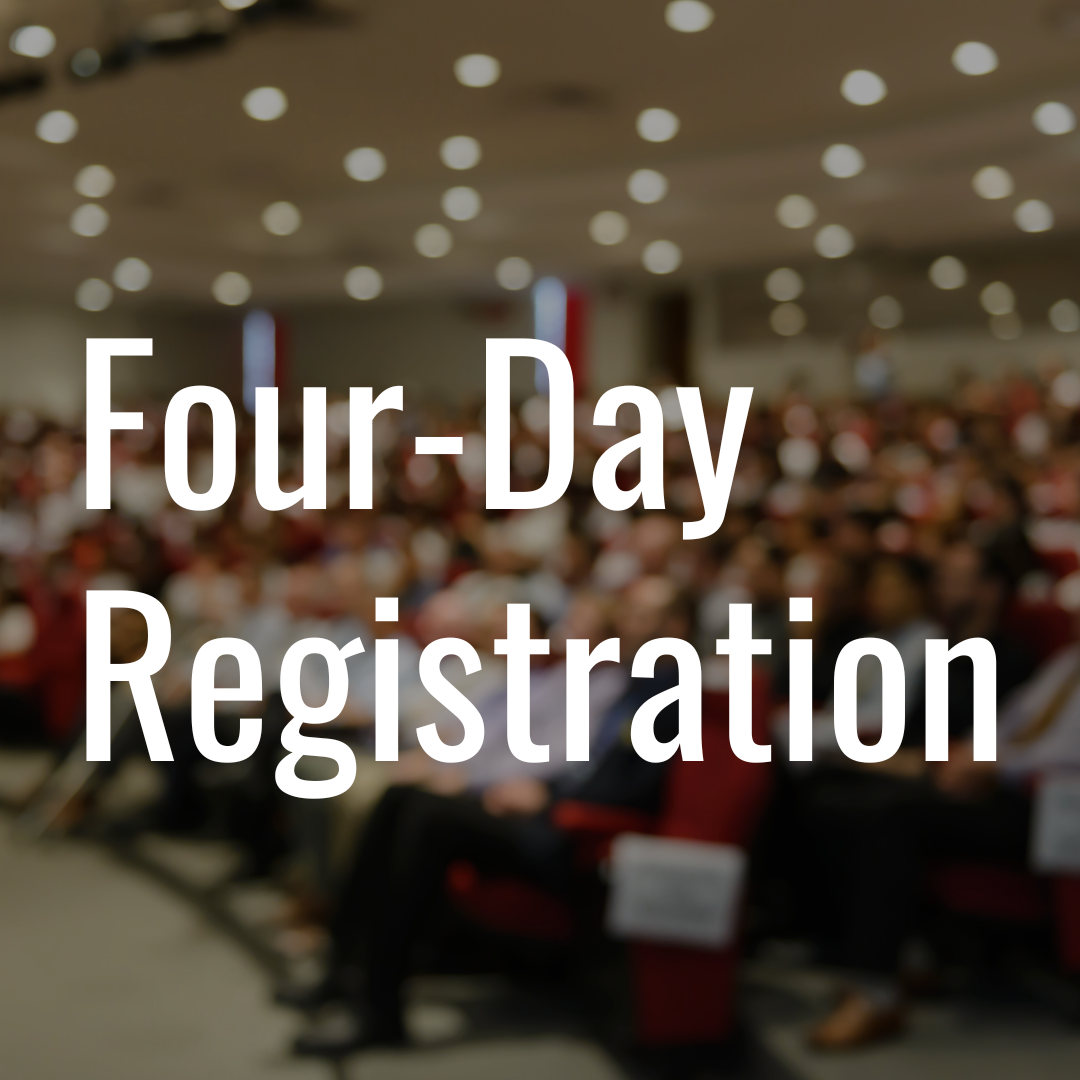 Four-Day Registration - August 20‑23, 2026