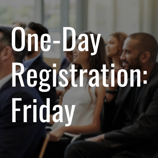Single Day Registration - Friday, August 21, 2026