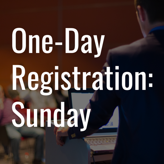 Single Day Registration - Sunday, August 23, 2026