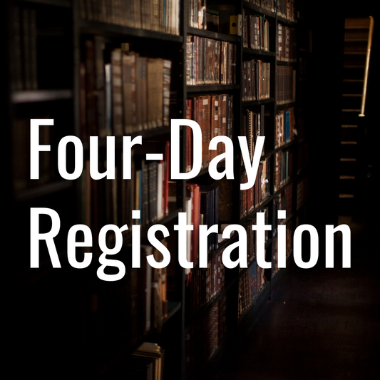 Four-Day Registration - August 22‑25, 2024
