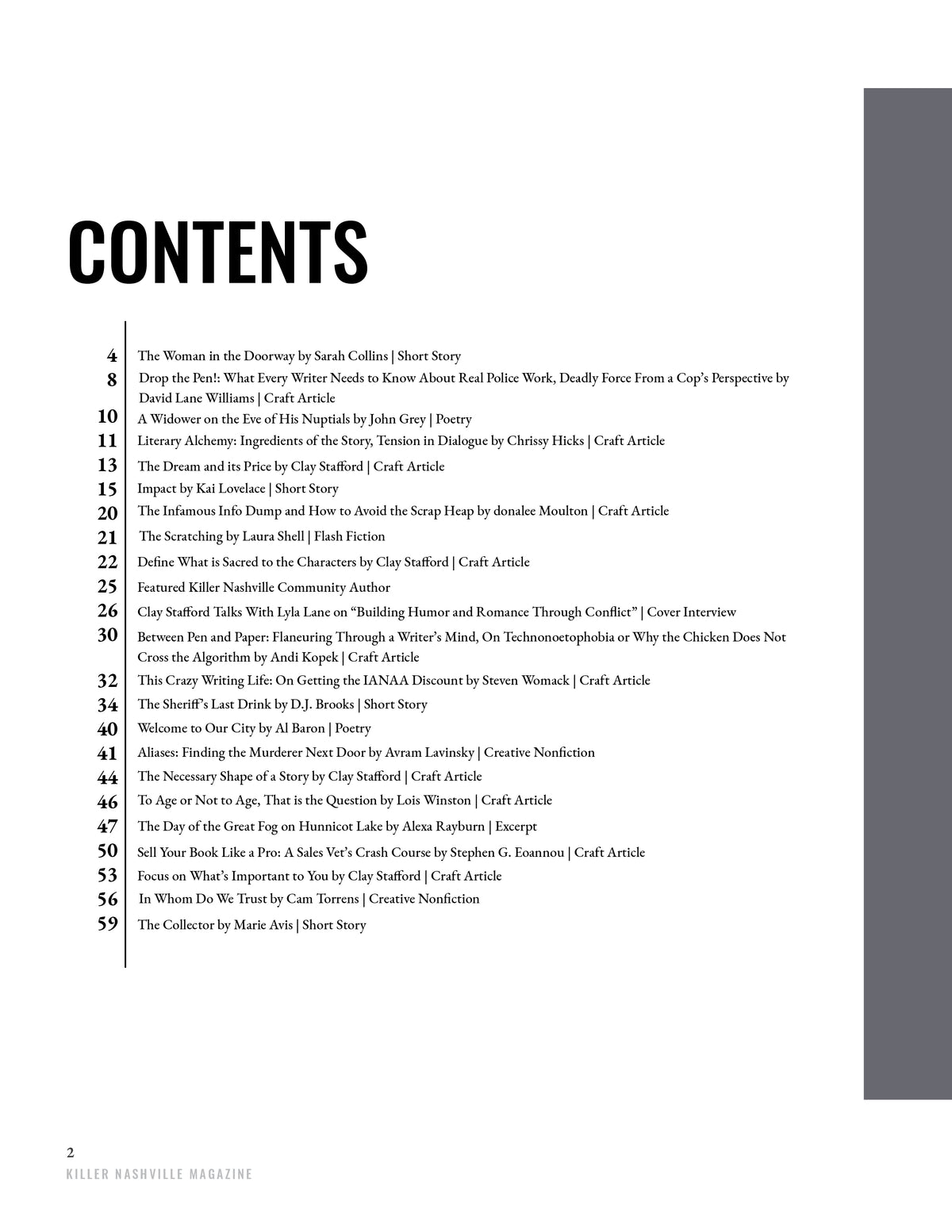 Killer Nashville Magazine: July 2026