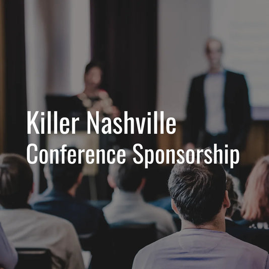 2026 Killer Nashville Conference Sponsorship