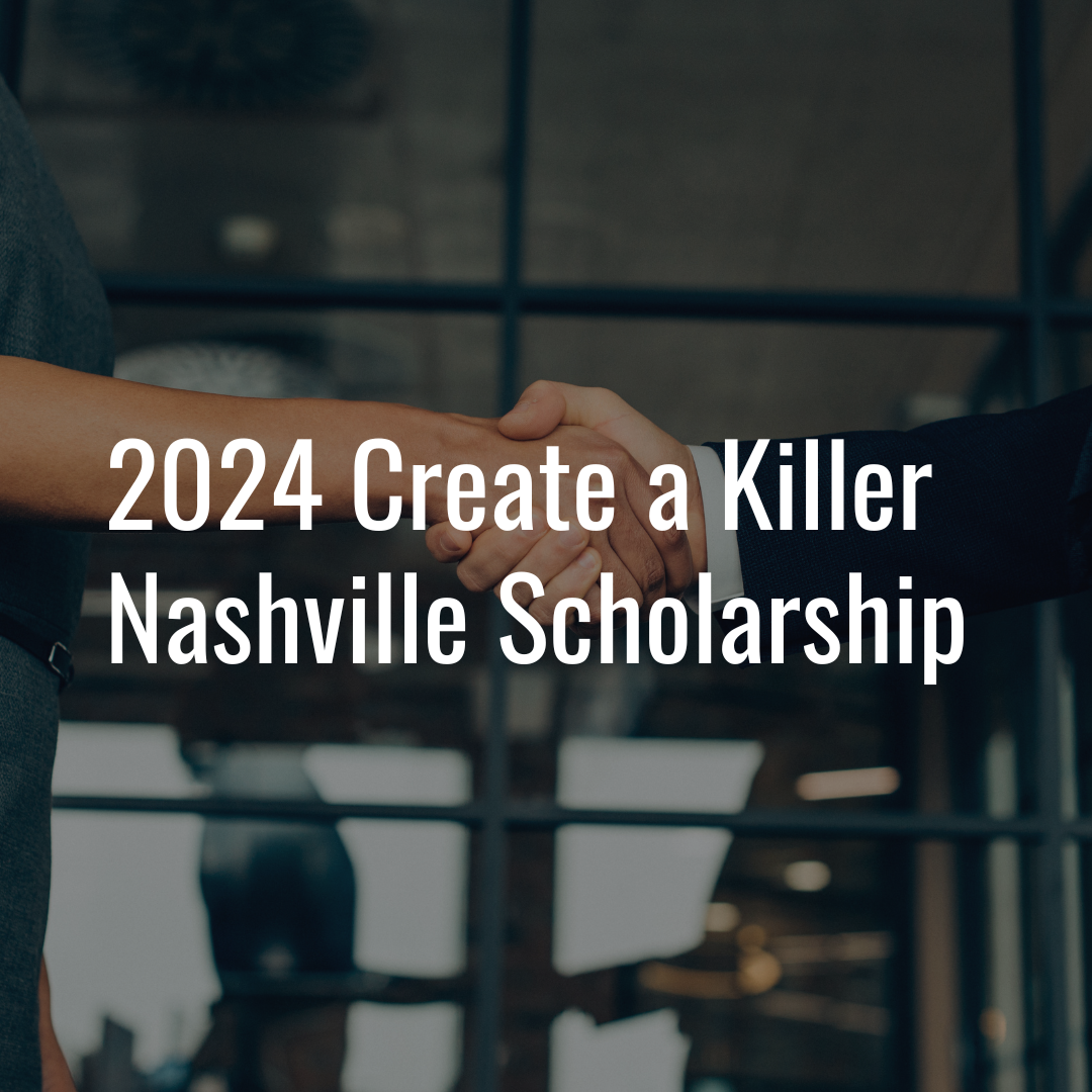 2024 Create a Killer Nashville Scholarship